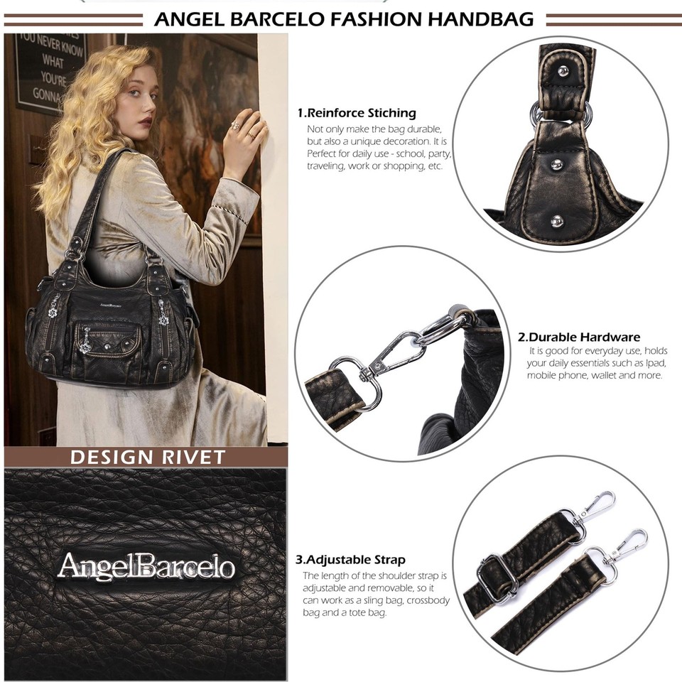 Women s Casual Canvas Hobos Bag Hobo bag 