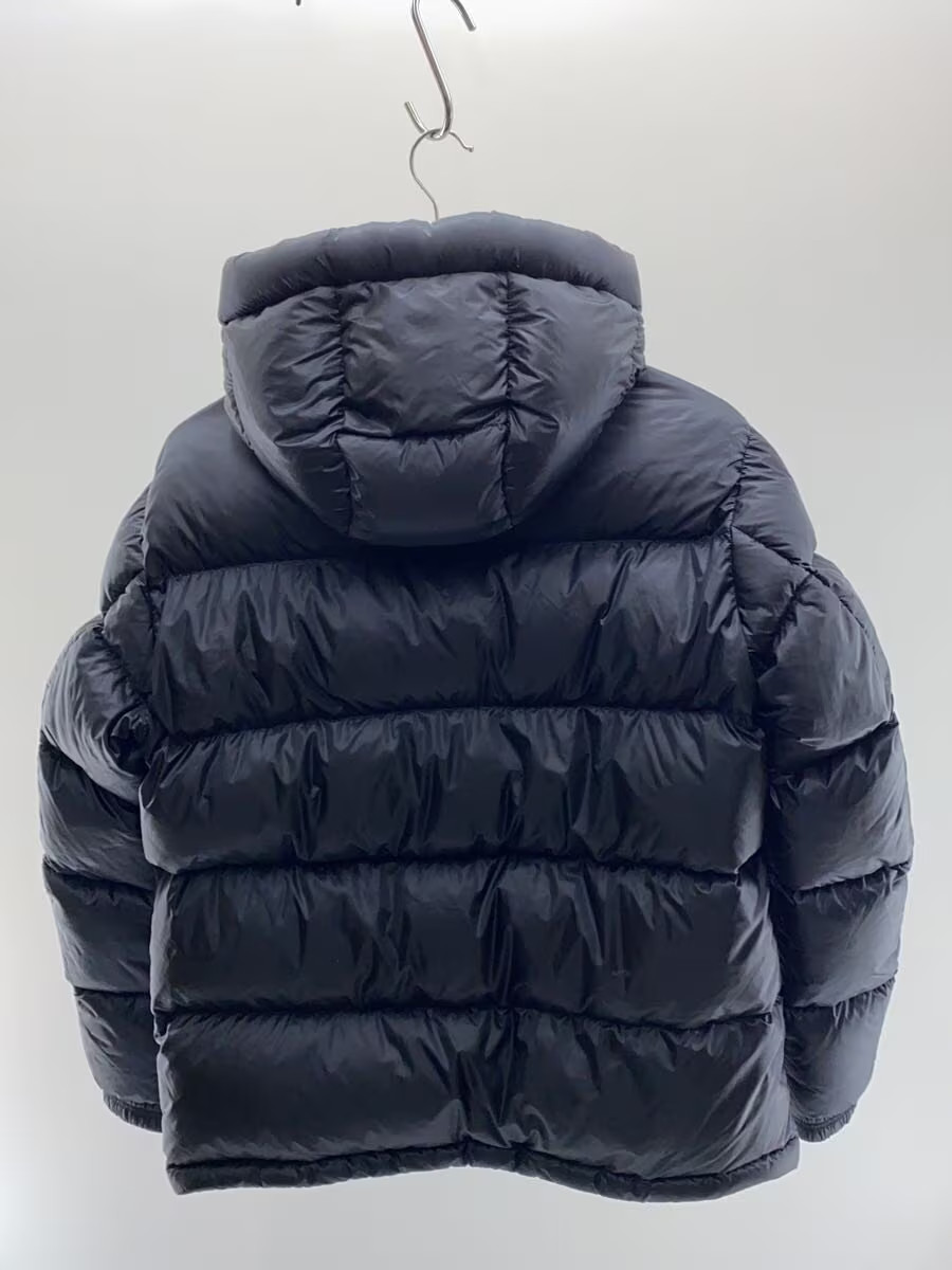 DANTON Down Jacket, Medium, Nylon, Black, Solid C… - image 2