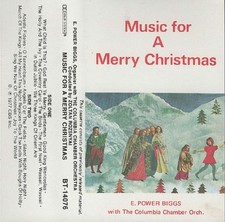 MUSIC FOR A MERRY CHRISTMAS, 1977, BT-14076, CASSETTE, 393,