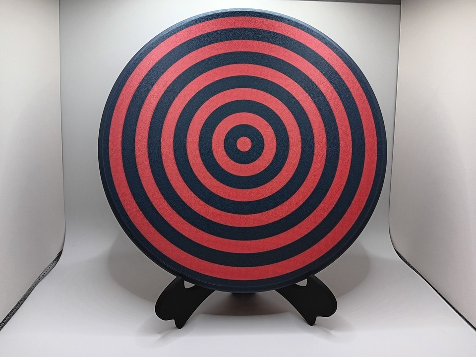 Retro Original Tron style identity disk full size red/gray Identity ...