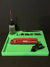 N Scale Train Build Plate, Setup Plate, Work Station, Model Railroad