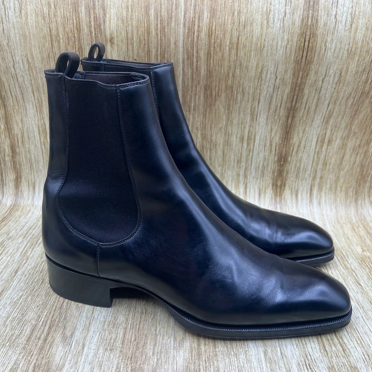 Bottes Chelsea Oaktrak Cuir Noir - Taille 38 - Très Bon état - Peu Portées