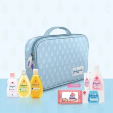Johnson’s Baby Gift Pack with Pouch (9 Pieces) for Babies Free Shipping