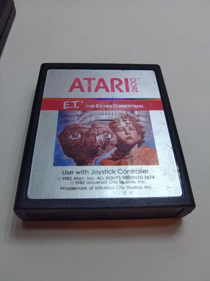 Lote 6 cartuchos de juegos Atari Foto 3 de 4