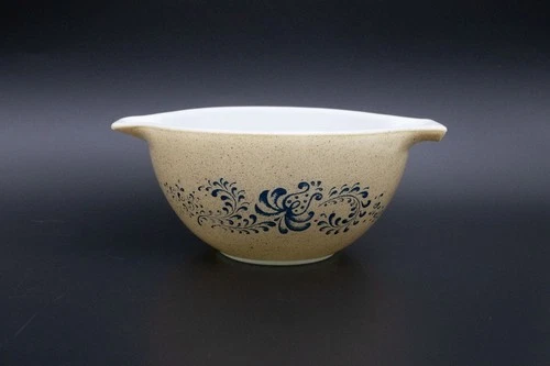 Vintage 5.5" Pyrex Homestead Cinderella 441 Mixing Bowl 1.5 Pint Corning USA