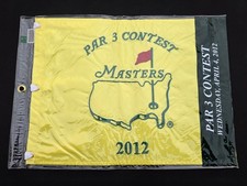 Rare BNIP 2012 Masters Par 3 Contest Pin Flag Augusta National Golf Lowest BIN 