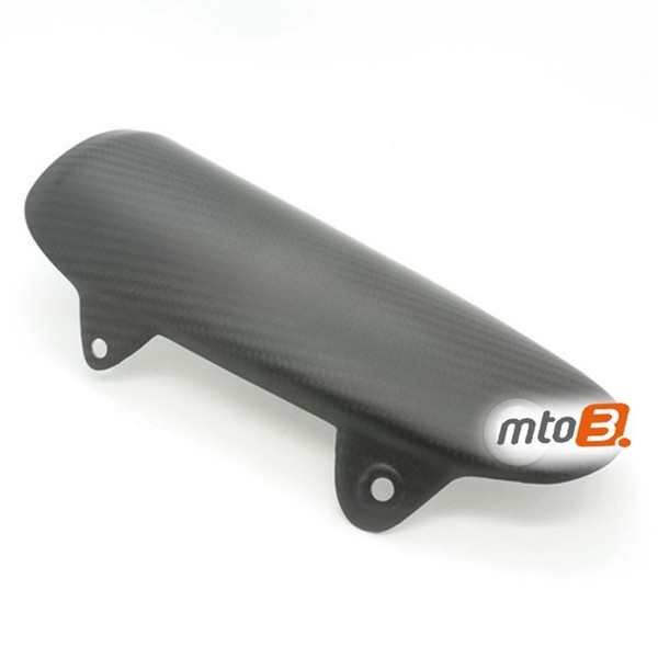 Carbon Auspuffhitzeschutz FüR Ducati Diavel 1200 2010-2018-image