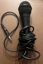 Hand Held Wired Microphone 9.5 ft  Cable Unbranded - On/Off - Pre-Owned