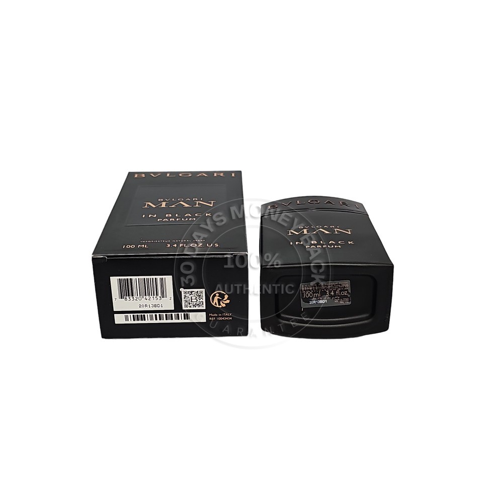 Bvlgari Man In Black PARFUM 3.4 oz/ 100 ml Men's Spray | eBay
