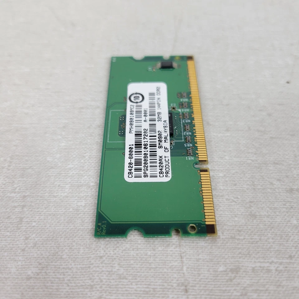 HP Hewlett Packard CB420AX 32MB DDR2 144-Pin DIMM Memory - Image 3 of 4