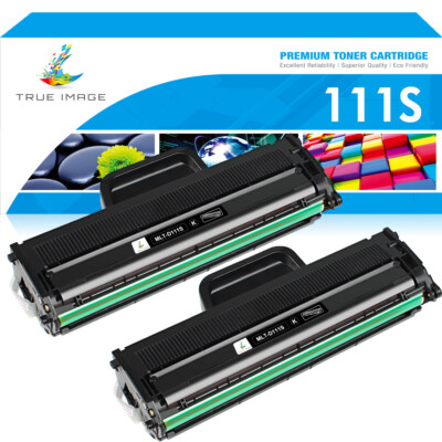 2 Pack MLT-D111S Toner Cartridge Black For Samsung Xpress M2020W M2070FW Printer
