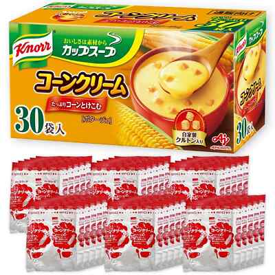 Knorr Cup Soup Corn Cream 30 Sachets Instant Soup Made in Japan
