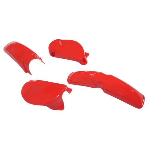 For Honda XR75 / XR80 1977-1982 Plastic Kit Front / Rear Fender & Side Panels - Picture 18 of 20