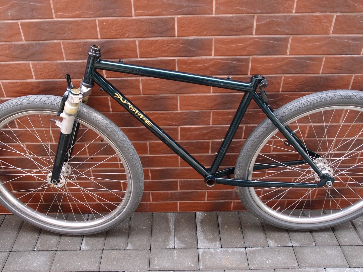 90s MTB frame set Giant 17 in A3 Cycle Pieces shock absorber 1 in
