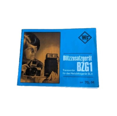 Blitzzusatzgerät BZG1 Bedienungsanleitung  DDR