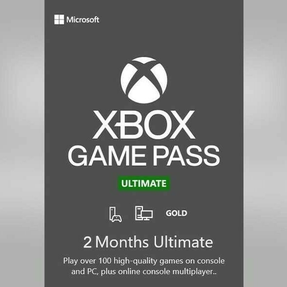 Microsoft Xbox Game Pass Ultimate 2 Monate (Xbox One/X/S)