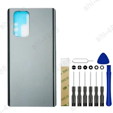 For LG WING 5G F100 Glass Battery Back Cover Rear Door Replacement +Tool