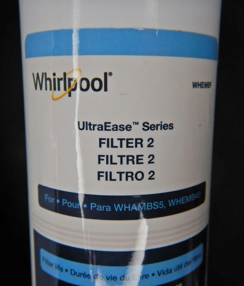 (2) Whirlpool Ultra Ease Water Purifier Replacement Filter #2 #3 WHAMBS5 WHEMB40 - Image 4 of 4