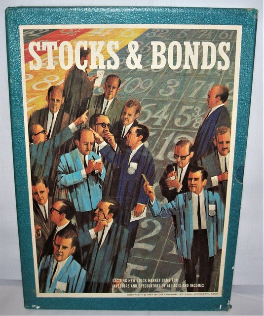 Vintage 3M ©1964 STOCKS & BONDS Game COMPLETE 100 eBay