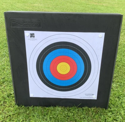 Avalon Schaum Bogenschießen Ziel. 60 cm x 60 cm x 7 cm. Brandneu. Kostenlose Gesichter, Pins, P&P.