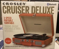 Crosley CR8005D-T0 Cruiser Deluxe 3 Speed Turntable W Bluetooth Dillards Wood