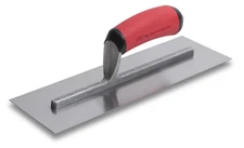 Marshalltown QLT Finishing Trowel w/ Soft Grip Handle - 12" x 4"