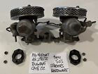 Mg Midget Ah Sprite Bugeye 948 Cc Twin Su’s With Chrome Air Filter Covers