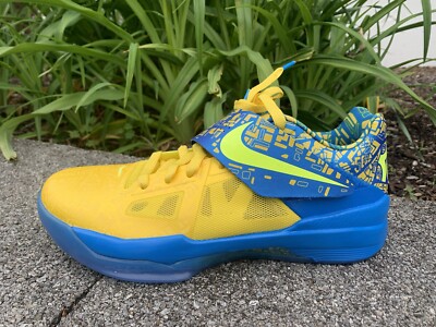Nike Zoom KD 4 Scoring Title 2025 Blue Lemon Twist FZ5916-400 Mens Size 9.5