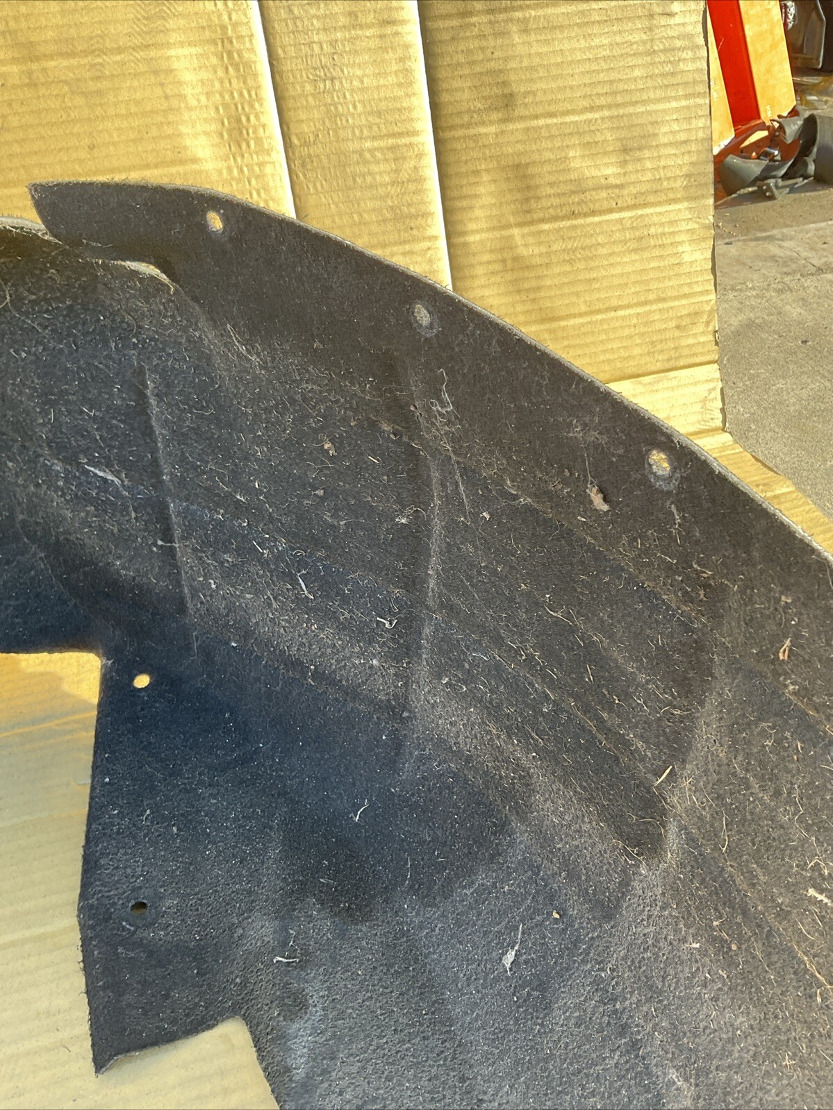 LEFT REAR FENDER LINER SPLASH SHIELD OEM 19K 14-19 MASERATI QUATTROPORTE Q4 3.0
