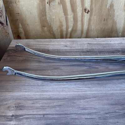 Fourche Avant Vélo Route Torelli Columbus Chromée Filetée 700C - Couronne Pantographiée 184 Mm, Occasion