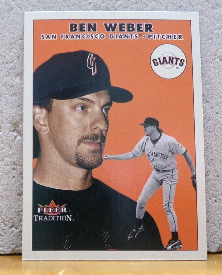 スポーツ選手 Baseball COLLECTORS TRADING CARDS FLEER TRADITION BASEBALL CARD RETRO 1954 DESIGN SAN FRANCISCO