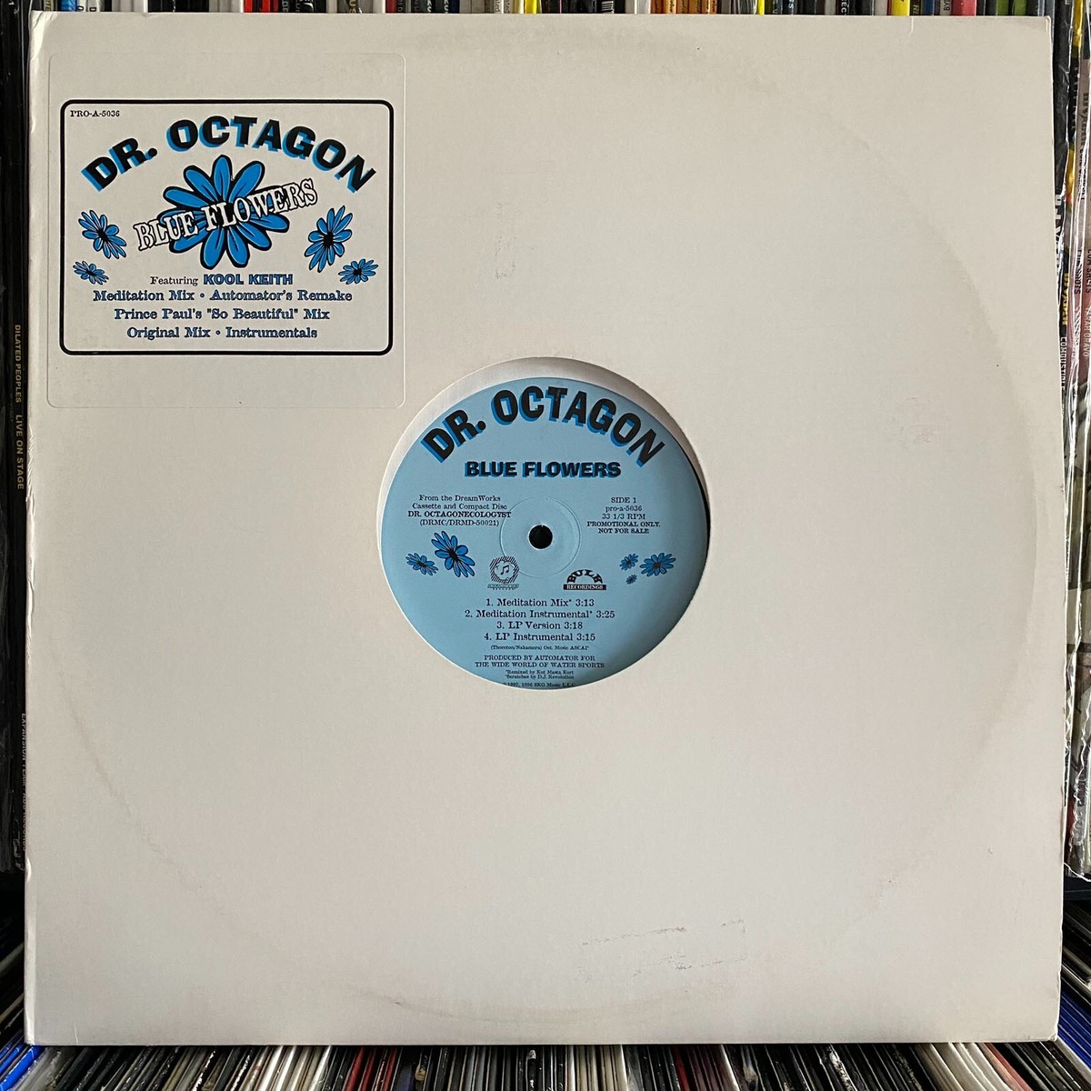 DR. OCTAGON - BLUE FLOWERS (+REMIXES) (12