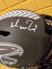 Matt Ryan signed Atlanta Falcons Full Size Salute To Service Replica helmet JSA