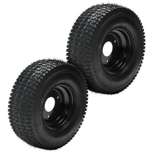 2pc 13x5-6 13x5.00-6 Wheel Tire Rim 3 Stud 78mm Lawn Mower Go Kart Mini Bike ATV - 第 1/15 張圖片