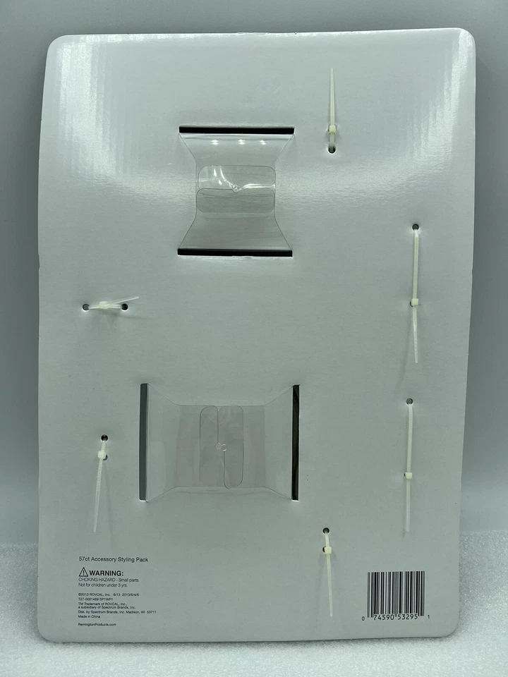 REMINGTON 57 Piezas Accesorio para el Cabello Paquete de Peinado Set de Regalo - Cepillo Cola de Caballo Diadema Foto 2 de 2