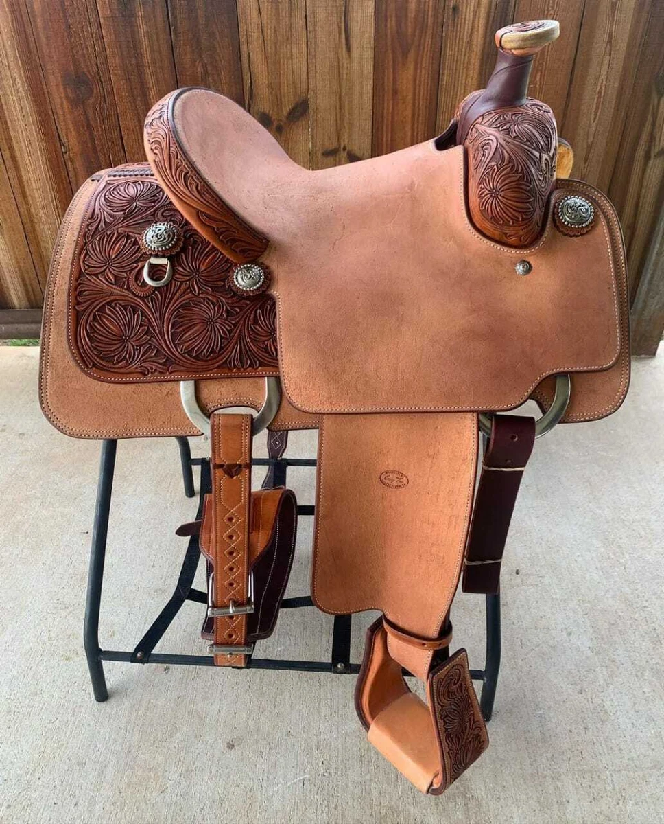 Beautiful Western heavy duty Barrel Pleasure Reining 16