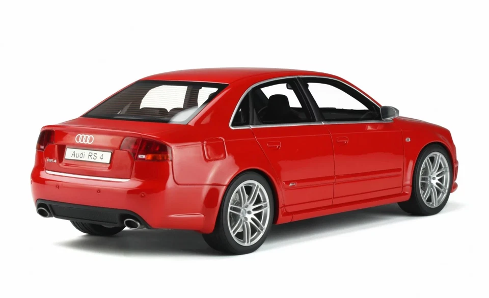 1/18 AUDI RS4 B7 V8 QUATTRO 2005 MISANO ROT RED ROSSO ROJO OTTOMOBILE OT400 - Immagine 2 di 4