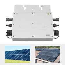 IP65 Micro Inverter Solar Grid Tie Micro Power Inverter Kit 120V 700W Waterproof