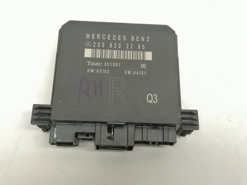 Mercedes W203  Steuergerät Modul Tür hinten rechts  2038202285  (66)
