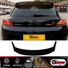 Vw Scirocco Tsi Tdi R Rear Roof Spoiler Wing Gloss Black Osir Style 2015-2017