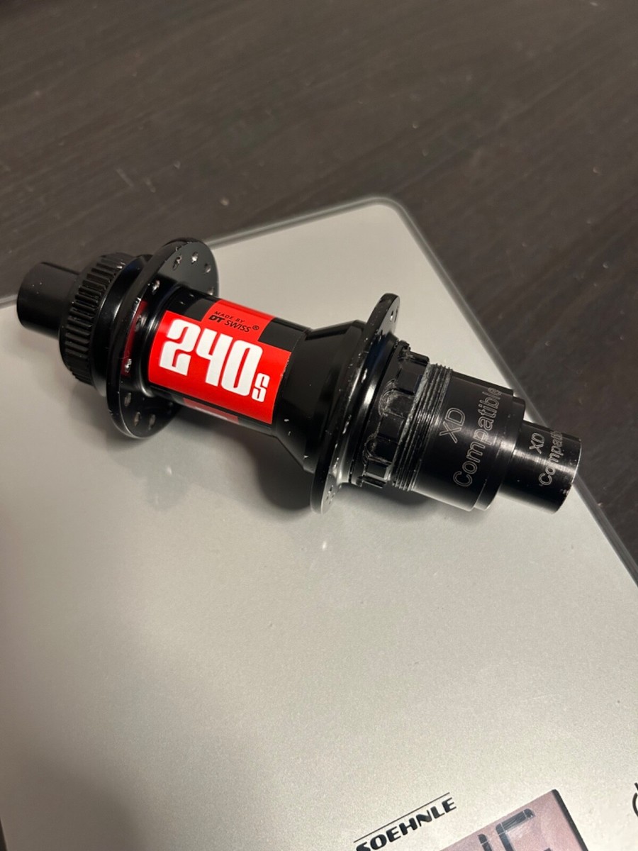 DT Swiss 240S Rear Hub 28H 12x142 Thru Axle CL Disc Sram XD Free