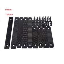 New Tactical Metal MLOK Rail Hand Protection M-lok Rail Cover Panel 80mm 120mm
