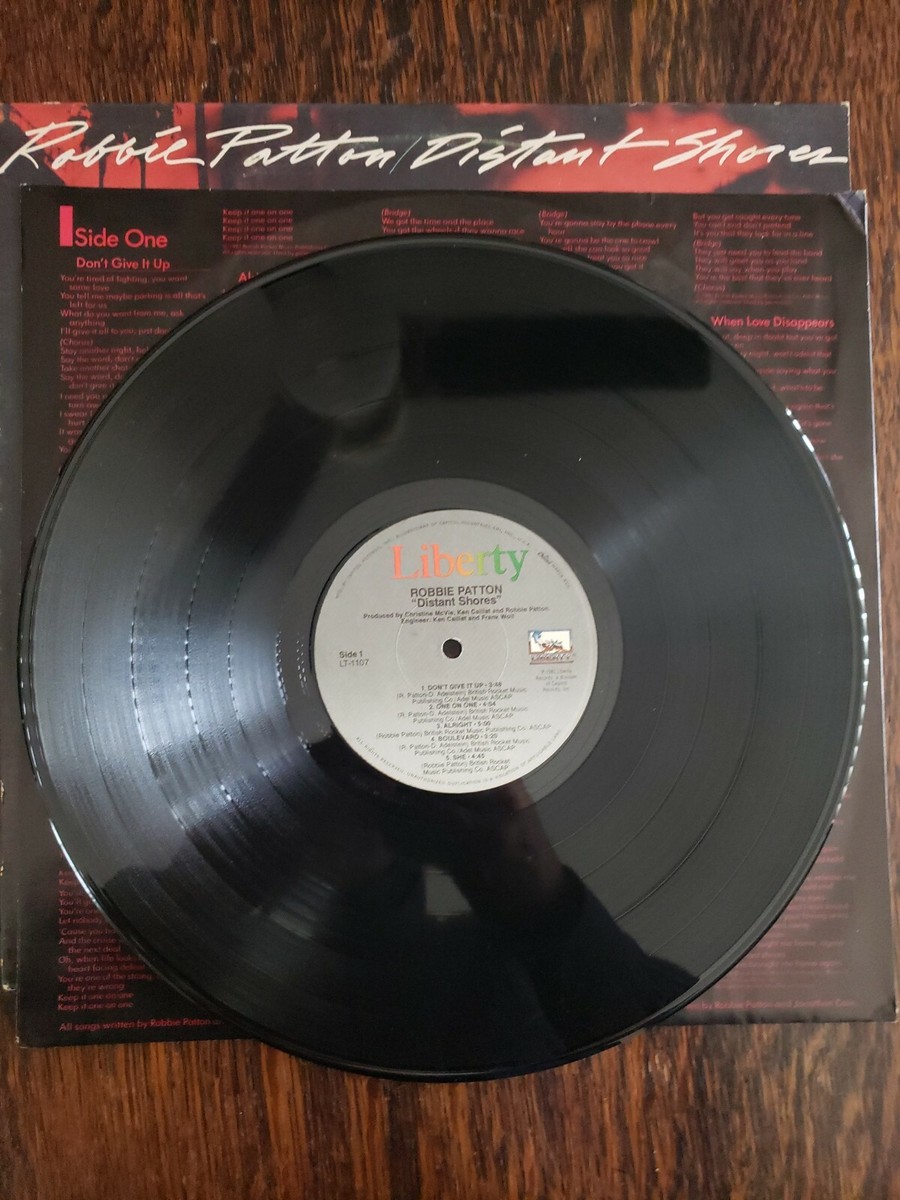 Robbie Patton Distant Shores NM Vinyl Christine McVie Fleetwood