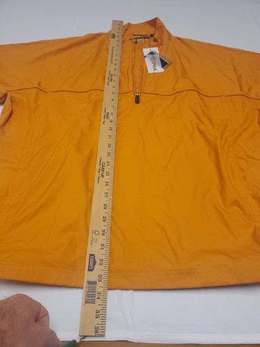 1 NEU MIT ETIKETT PGA AUTHENTIC HERREN WINDSHIRT, GRÖSSE: 2X FARBE: ORANGE  - Bild 16 von 18