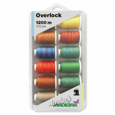 Madeira Box: Aerolock No.125: 12 x 1,200m: Variegated