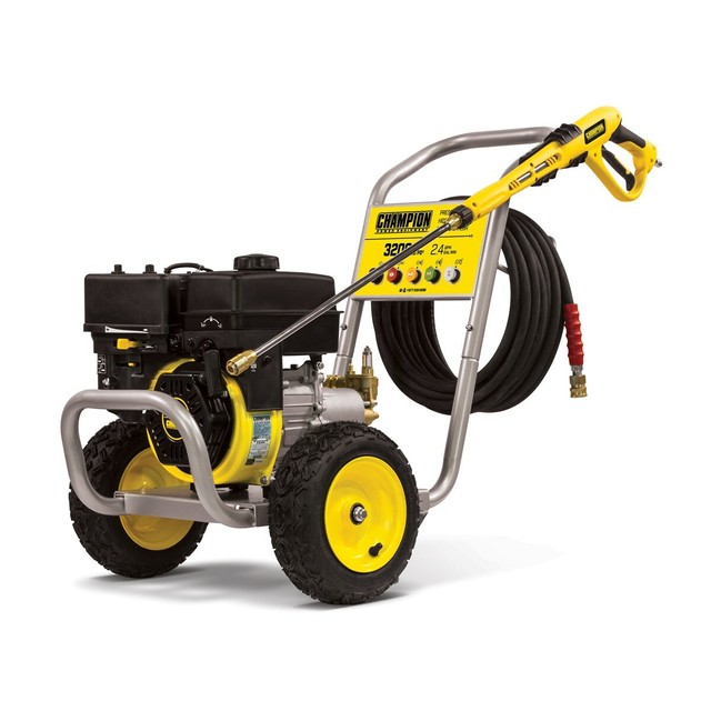 Champion Power Equipment Wheelbarrow Style Pressure Washer 3200 PSI Gas Powered for sale online