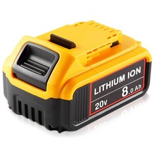 For DeWalt 20V 20 Volt Max XR 8.0Ah Lithium Ion Compact Battery DCB206-2 DCB205