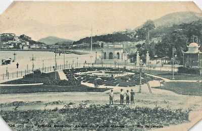 Rio De Janeiro Brazilien ~ Avenida Beira-Mar Jardim Do Palacio Monroe ~ Foto