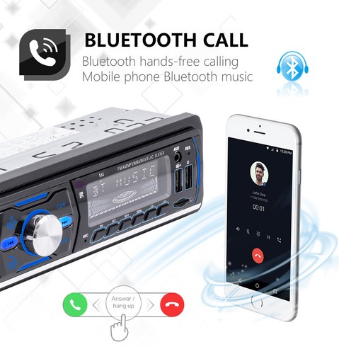 DAB+ Autoradio RDS AM FM Bluetooth Freisprecheinrichtung 2x USB SD AUX IN 1 DIN - Bild 5 von 18