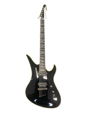 Schecter Guitar Research Avenger Black Jack 6-String Electric Guitar Gloss Black